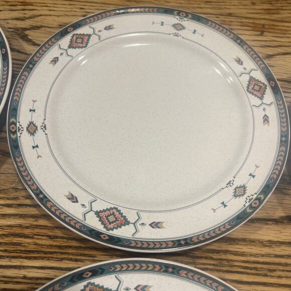 Set of 7 Studio Nova Adirondack Salad Plates 8 1/4" Y2201 Southwestern - Picture 8 of 10